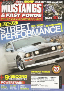 MUSCLE MUSTANGS & FAST FORDS 2008 JULY - VORTECH POWER COOLER3 VALVE GT, S197